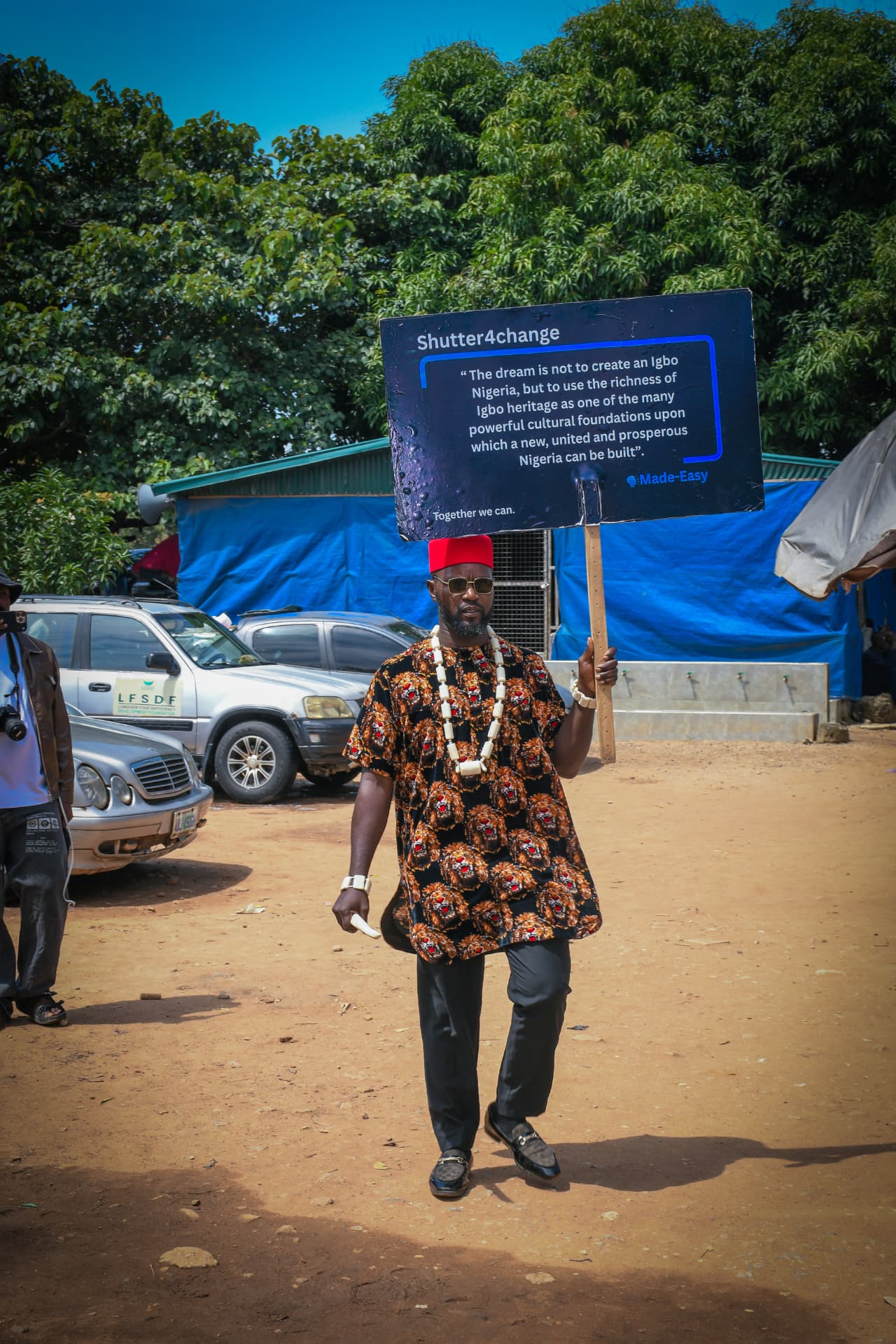 Heritage Walking Through the Market , Zanga-Zanga Bearers, FCT