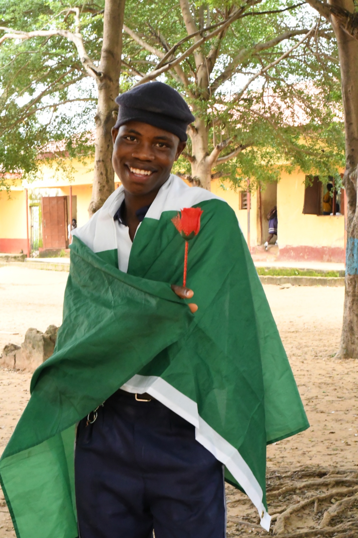 Beret, Flag & Rose , Lugbe (Airport Road), FCT