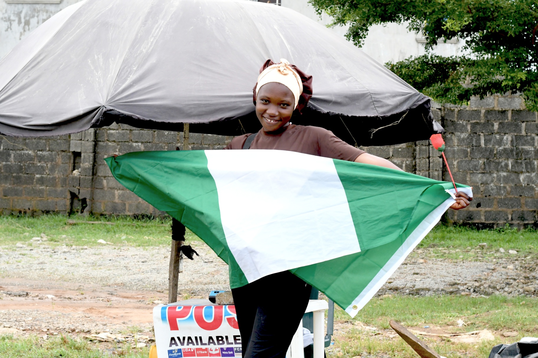 The country that prays itself awake